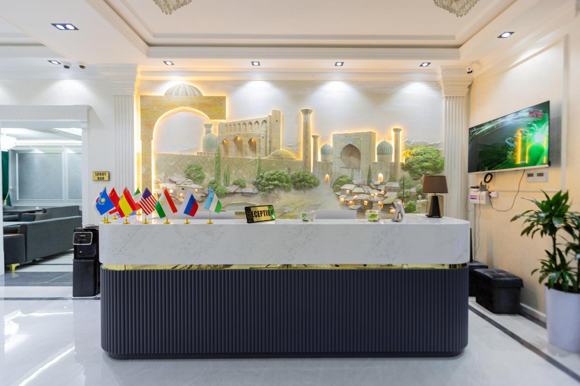 Hotel Sultan Palace Samarkand Esterno foto